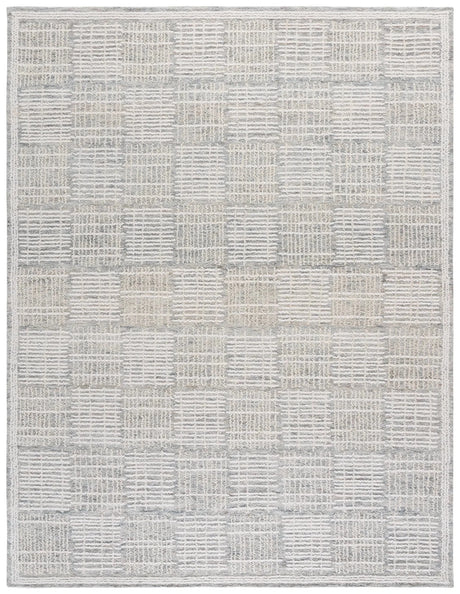 Safavieh Abstract 10'-0" x 14'-0" Rug in Dark Grey / Ivory