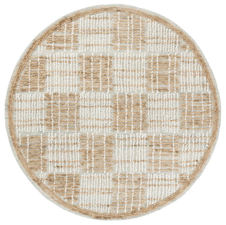 Safavieh Abstract 6'-0" x 6'-0" Rug in Sage / Taupe