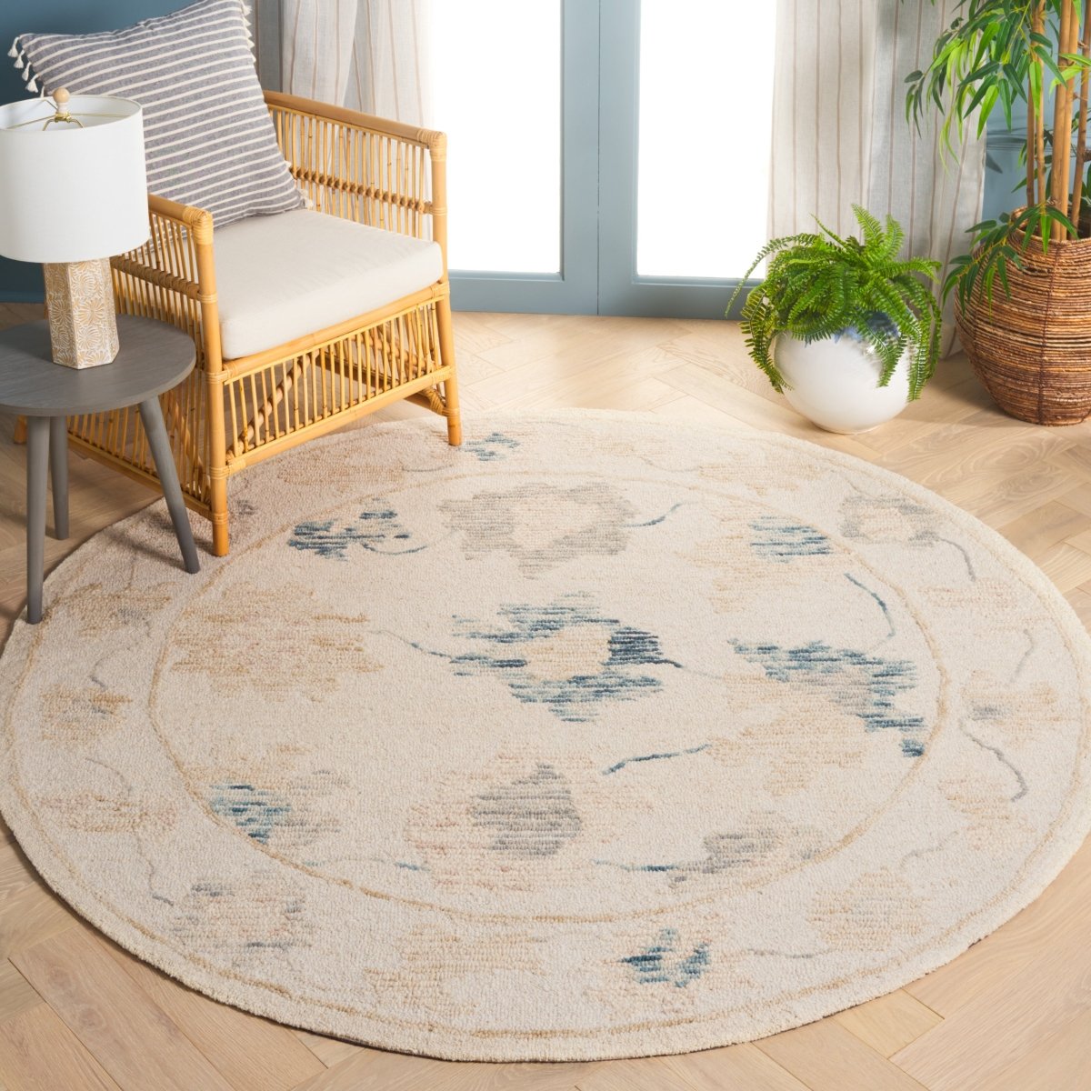 Safavieh Abstract Abt277A Ivory/Beige Rug.