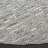 Safavieh Abstract 6'-0" x 6'-0" Rug in Grey / Blue