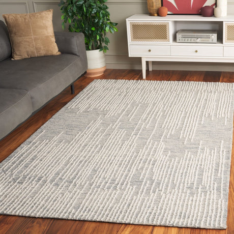 Safavieh Abstract Abt282G Light Grey/Ivory Rug - Safavieh - abt282g - 3