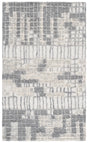 Safavieh Abstract 3'-0" x 5'-0" Rug in Ivory / Dark Grey