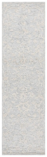 Safavieh Abstract 2'-3" x 8'-0" Rug in Light Grey / Ivory