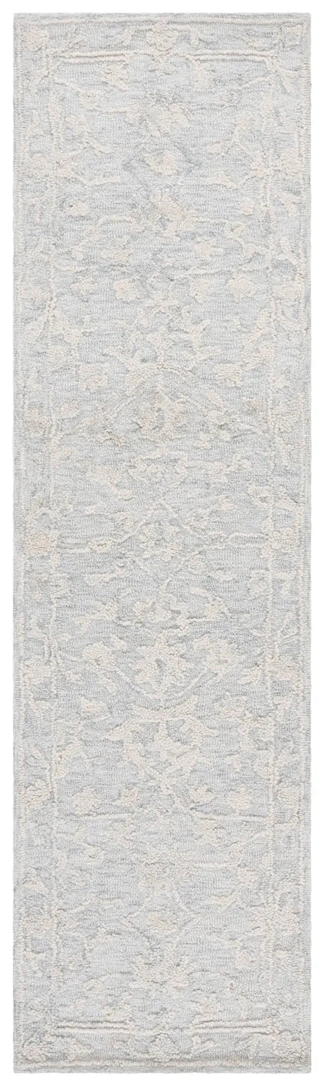 Safavieh Abstract 2'-3" x 8'-0" Rug in Light Grey / Ivory