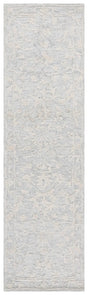 Safavieh Abstract 2'-3" x 8'-0" Rug in Light Grey / Ivory