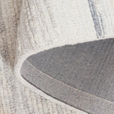 Safavieh Abstract 4'-0" x 6'-0" Rug in Grey / Ivory