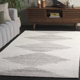 Safavieh Abstract 4'-0" x 6'-0" Rug in Brown / Ivory