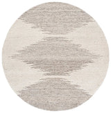 Safavieh Abstract 6'-0" x 6'-0" Rug in Brown / Ivory