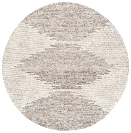 Safavieh Abstract 6'-0" x 6'-0" Rug in Brown / Ivory