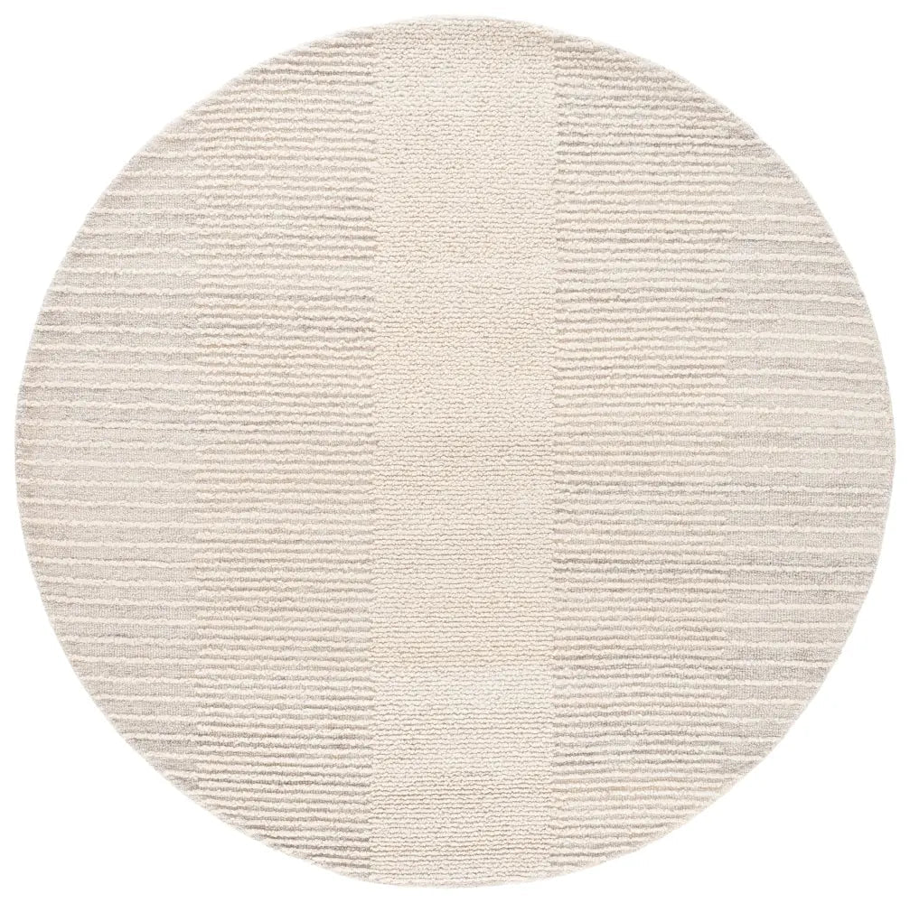 Safavieh Abstract 6'-0" x 6'-0" Rug in Beige / Ivory