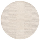 Safavieh Abstract 6'-0" x 6'-0" Rug in Beige / Ivory