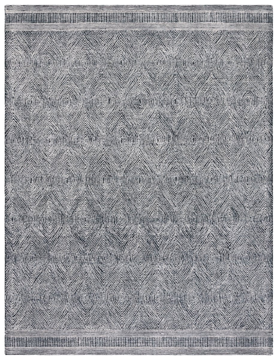 Safavieh Abstract Abt340H Ivory/Charcoal Rug.