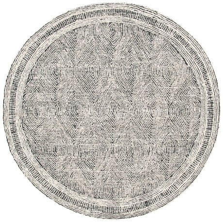 Safavieh Abstract Abt340H Ivory/Charcoal Rug.