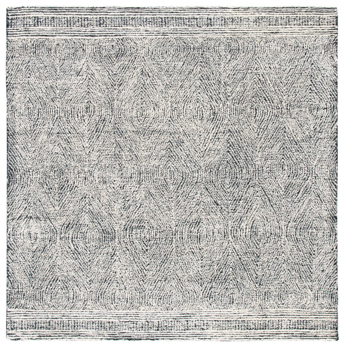 Safavieh Abstract Abt340H Ivory/Charcoal Rug.