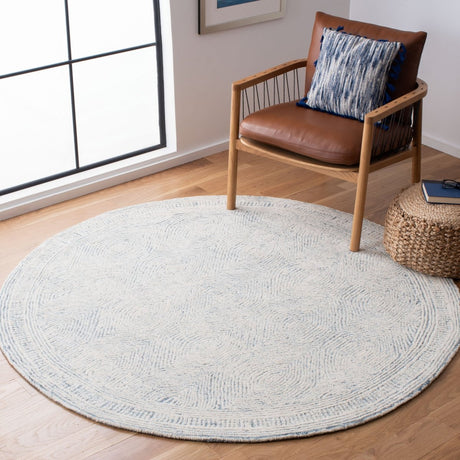 Safavieh Abstract Abt340M Ivory/Blue Rug - Safavieh - abt340m - 4r