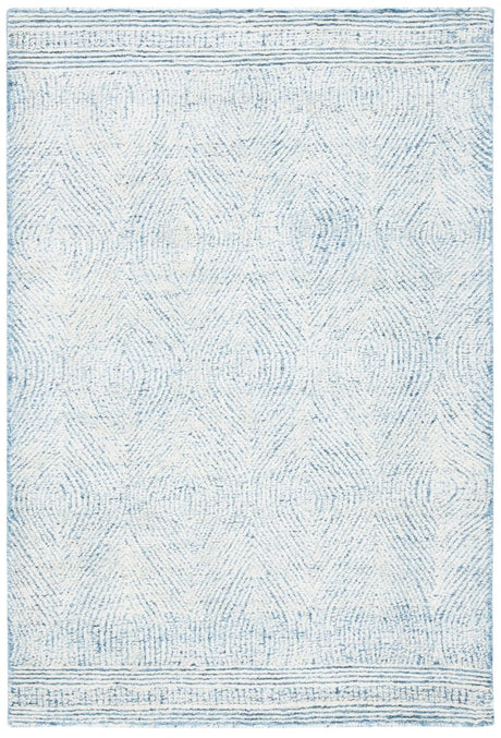 Safavieh Abstract Abt340M Ivory/Blue Rug - Safavieh - abt340m - 4r