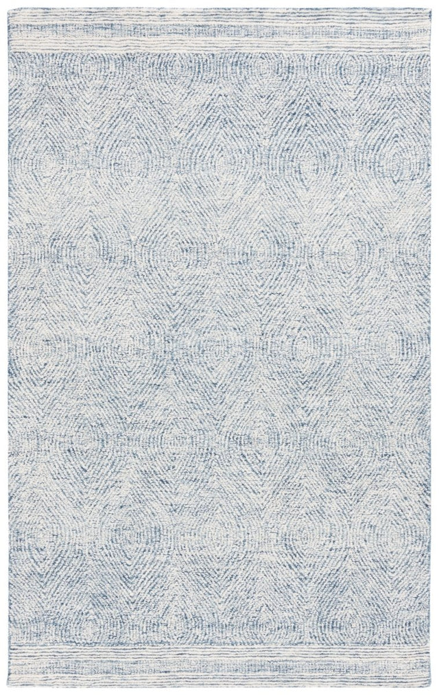 Safavieh Abstract Abt340N Ivory/Navy Rug.