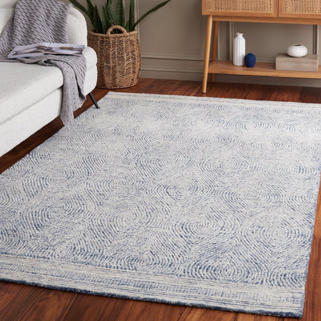 Safavieh Abstract Abt340N Ivory/Navy Rug - Safavieh - abt340n - 3