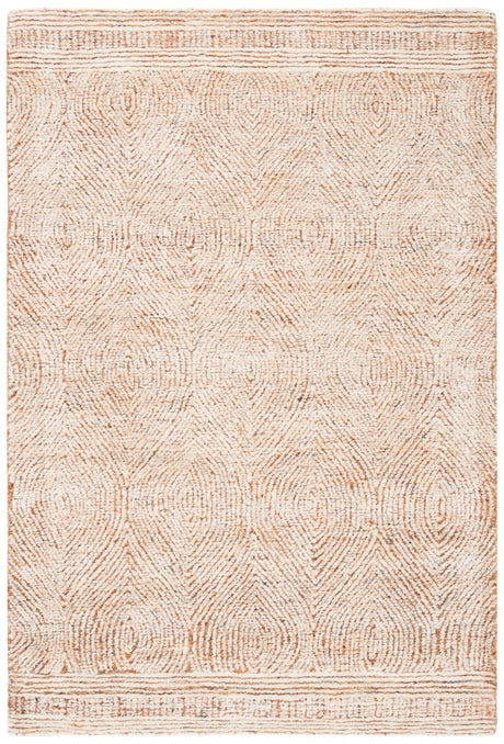 Safavieh Abstract Abt340P Ivory/Rust Rug.