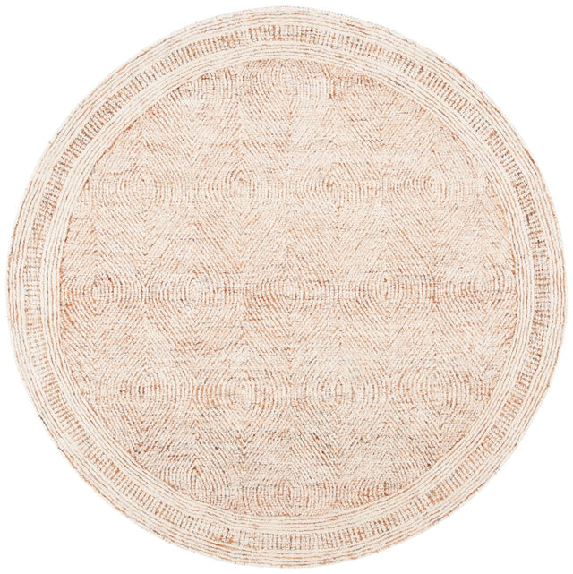 Safavieh Abstract Abt340P Ivory/Rust Rug.