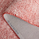 Safavieh Abstract Abt340Q Ivory/Red Rug.