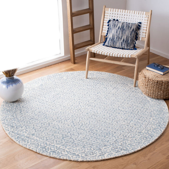 Safavieh Abstract Abt342N Blue/Ivory Rugs.