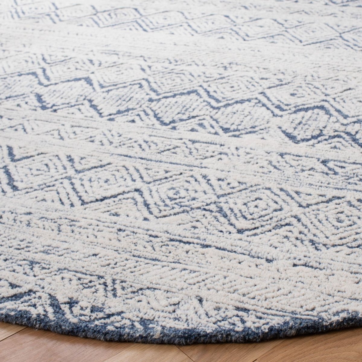 Safavieh Abstract Abt343N Blue/Ivory Rugs.