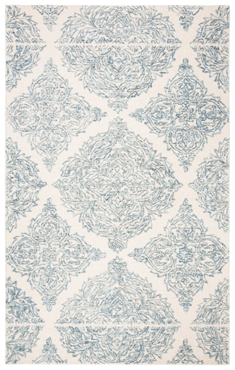 Safavieh Abstract Abt346M Ivory/Blue Rugs.