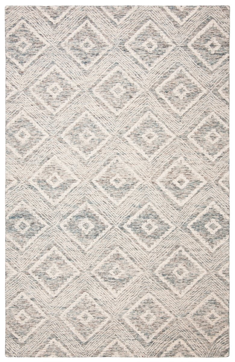 Safavieh Abstract Abt347L Ivory/Denim Rugs.