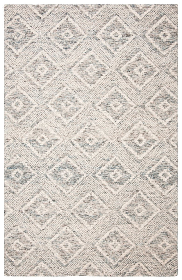 Safavieh Abstract Abt347L Ivory/Denim Rugs.