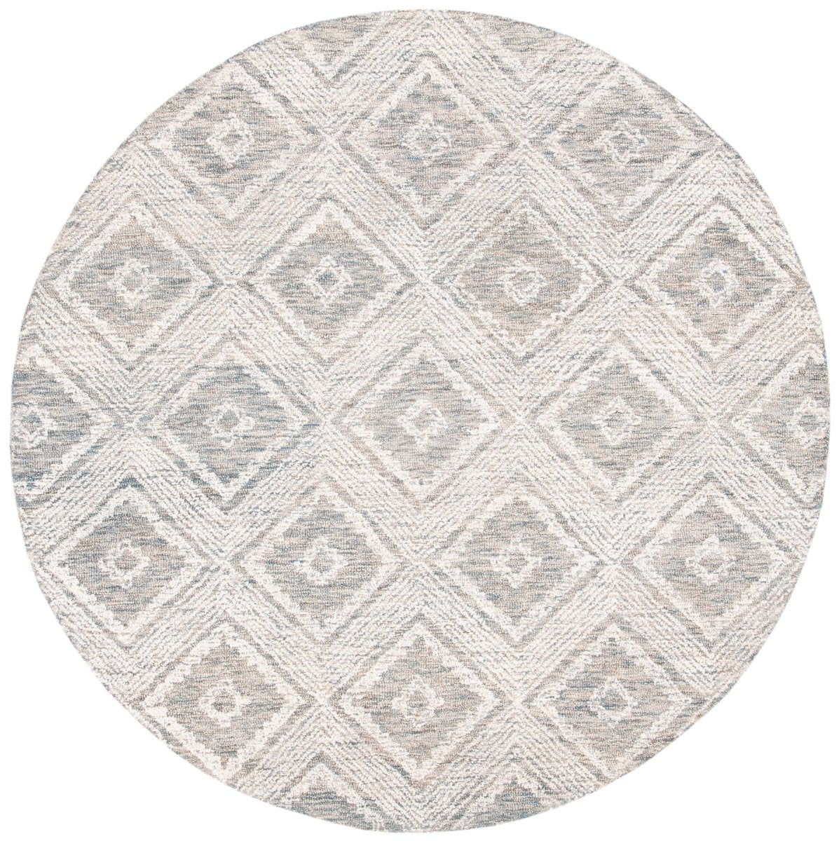 Safavieh Abstract Abt347L Ivory/Denim Rugs.