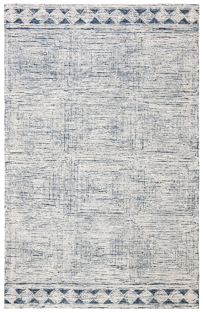 Safavieh Abstract Abt349N Ivory/Navy Rugs.