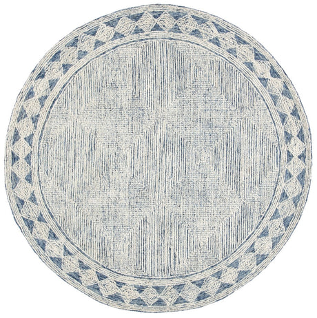 Safavieh Abstract Abt349N Ivory/Navy Rugs - Safavieh - abt349n - 4r