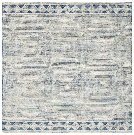 Safavieh Abstract Abt349N Ivory/Navy Rugs - Safavieh - abt349n - 4sq