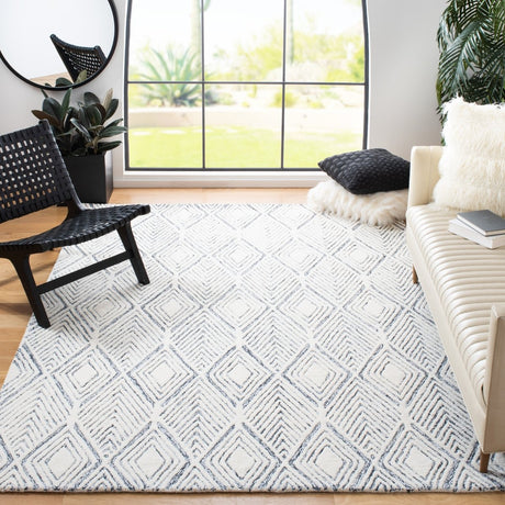 Safavieh Abstract Abt350A Ivory/Charcoal Rugs.