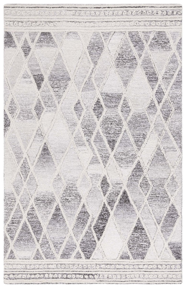 Safavieh Abstract Abt351A Ivory/Grey Rug.