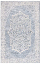 Safavieh Abstract Abt352A Ivory/Blue Rug.