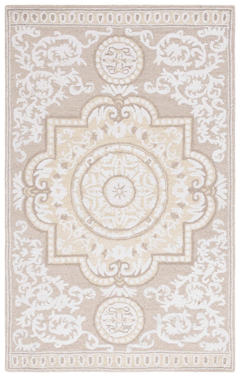 Safavieh Abstract Abt353A Ivory/Beige Rug.