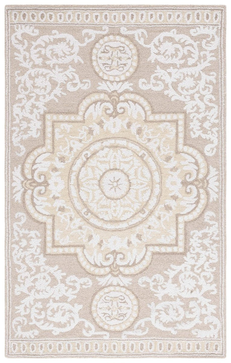 Safavieh Abstract Abt353A Ivory/Beige Rug.