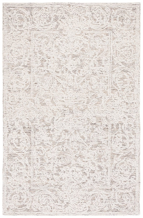 Safavieh Abstract Abt355T Ivory/Brown Rug.