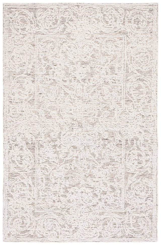 Safavieh Abstract Abt355T Ivory/Brown Rug.