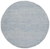 Safavieh Abstract 6'-0" x 6'-0" Rug in Ivory / Blue