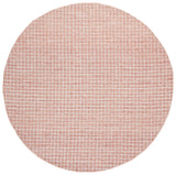 Safavieh Abstract 6'-0" x 6'-0" Rug in Ivory / Blush
