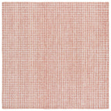 Safavieh Abstract 6'-0" x 6'-0" Rug in Ivory / Blush