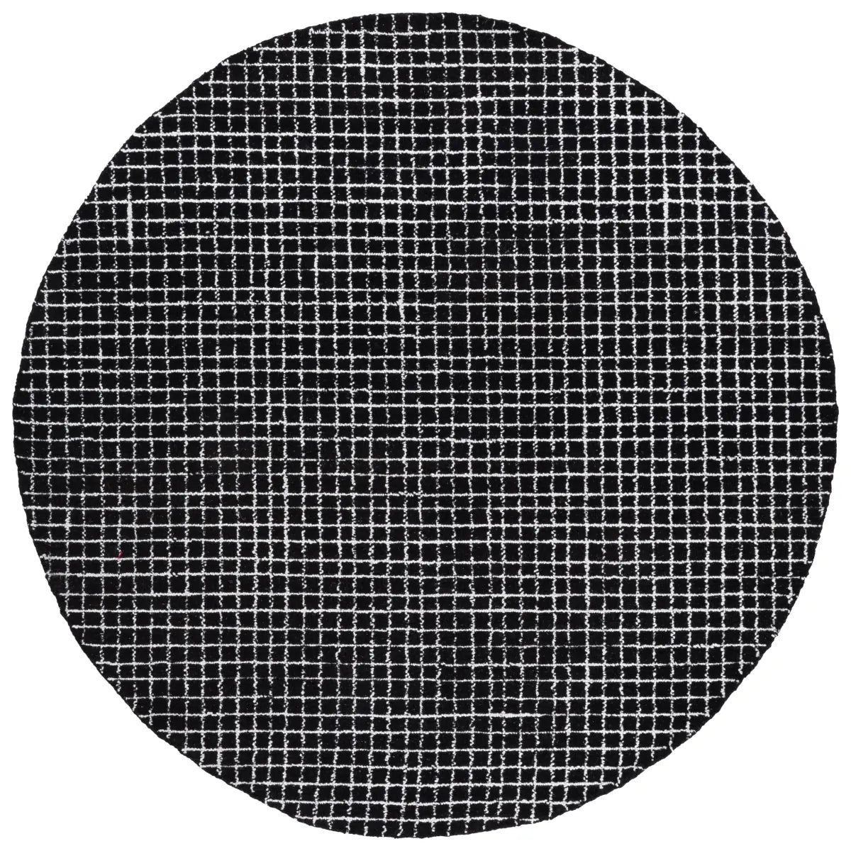 Safavieh Abstract 6'-0" x 6'-0" Rug in Ivory / Black