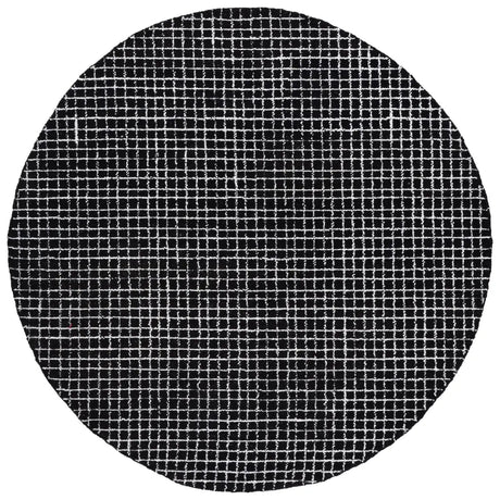 Safavieh Abstract 6'-0" x 6'-0" Rug in Ivory / Black