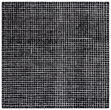 Safavieh Abstract 6'-0" x 6'-0" Rug in Ivory / Black