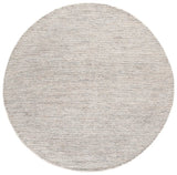 Safavieh Abstract 6'-0" x 6'-0" Rug in Silver / Taupe