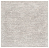 Safavieh Abstract 6'-0" x 6'-0" Rug in Silver / Taupe