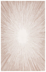 Safavieh Abstract Abt375B Ivory/Dark Beig Rug.